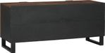 Maison Exclusive - Meuble TV, 105 x 33 x 46 cm, placage bois couleur noyer