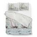 Zo!Home Zo! Home Dekbedovertrek Marnix - Blauw - Lits-jumeaux XL 260x200/220 cm