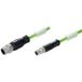 Weidmüller 1296790770 Sensor/actuator dataconnector, geassembleerd M12, M8 Aantal polen (sensoren): 4 Stekker, recht 7.70 m 1 stuk(s)
