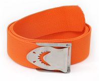 Ceinture de plongée Loodgordel - Ceinture de plongée - Orange | Boucle Shark