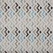 Kt KILOtela - Bedrukte canvas stof, afwerking interieurdecoratie, fauteuilstoelen, gordijnen, kussens, 100 cm lengte x 280 cm breedte, geometrisch, zigzag, aquamarijn - 1 meter
