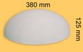 Buri Lampe en plâtre LA4 à peindre soi-même avec de la peinture murale, 380 x 125 x 205 mm