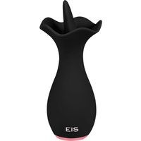 EIS Schattige oplegvibrator in bloemdesign, 11,7 cm