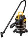 Blow WD3300 Aspirateur de chantier 1300W + Prise 2000W - 25L - Noir/Jaune