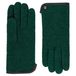 Roeckl Vingerhandschoenen 'FELTED WOOL' groen / donkergroen / groen gemêleerd