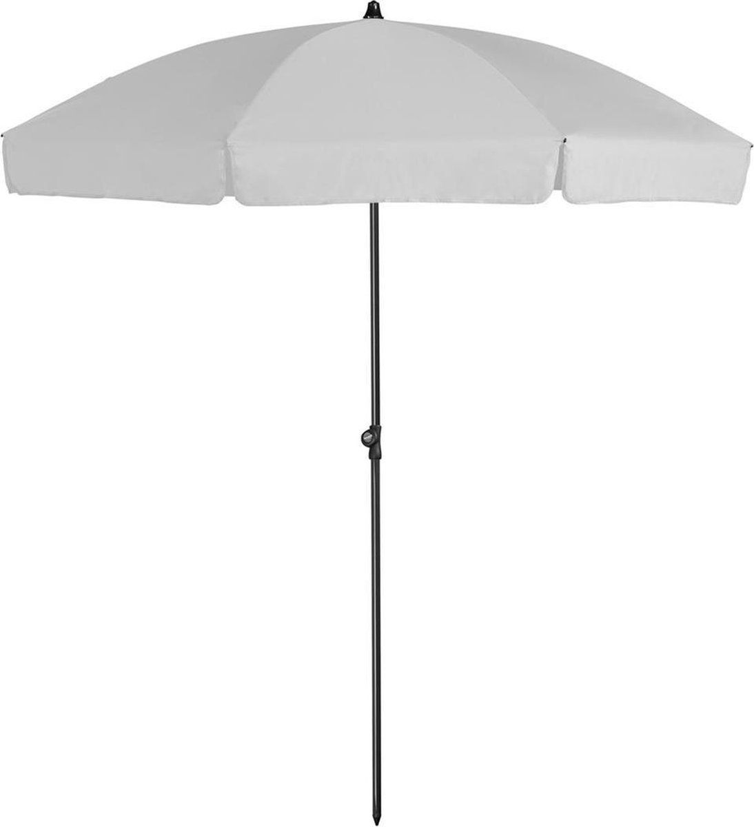 Platinum Aruba parasol Ø2 m - lichtgrijs - 8717591774334