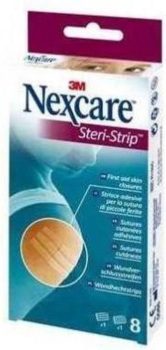 3M Nexcare - Steri-Strips Wondhechtstrips - 8 stuks