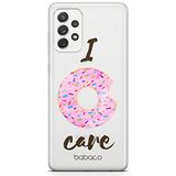 ERT GROUP mobiel telefoonhoesje voor Samsung A73 5G origineel en officieel erkend Babaco patroon Donut 001 optimaal aangepast aan de vorm van de mobiele telefoon, gedeeltelijk bedrukt
