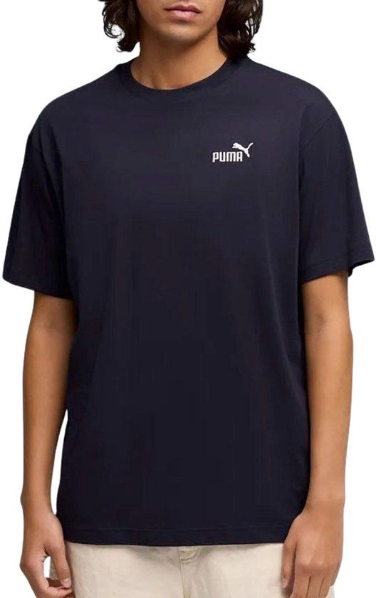 Puma ESS Relaxed Small No. 1 Logo Shirt Heren - Maat M