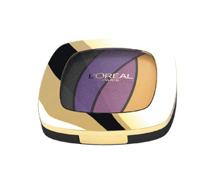 L'Oréal Make-up Color Riche Les Ombres Quad S3 Disco Smoking - Paars - Oogschaduw