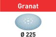 Festool Accessoires Schuurschijf Granat | STF D225/128 | P100 | GR/25