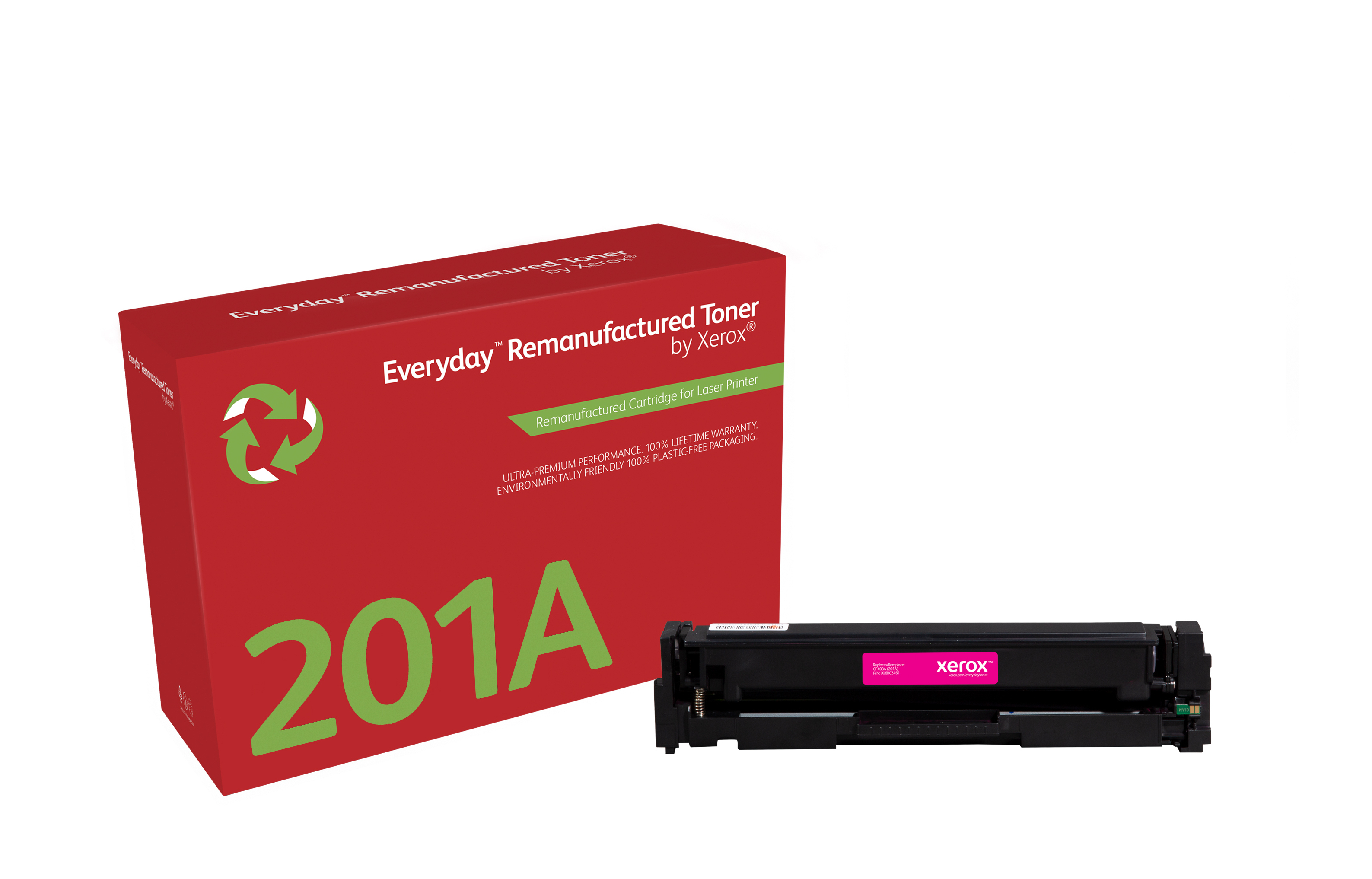 Xerox Everyday™ Magenta Remanufactured Toner van Xerox compatible met HP 201A (CF403A), Standaard capaciteit