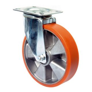 BS wielen Transportwiel Zwenkwiel - 160 mm - 1 stuk