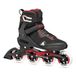 Rollerblade Macroblade 90 Patins à roulettes pour hommes (Noir/Rouge - 44.5)