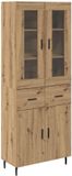 vidaXL Highboard Artisan Eiken 69,5 x 34 x 180 cm