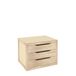 Astigarraga BLNA30.99 Commode 3 tiroirs Bois naturel