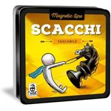 Cranio Creations Magnetic Line, schaken, een grote klassieker in zakformaat, magnetisch, editie in het Italiaans, CC358