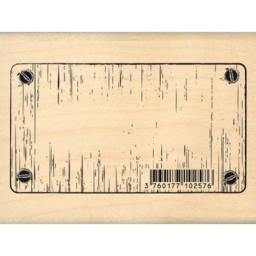 Florilèges Design FE114021 Scrapbooking-stempel, metaal, beige, 6 x 8 x 2,5 cm