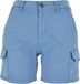 Urban Classics High Waist Cargo Korte broek Blauw W34