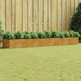 vidaXL Plantenbak verhoogd 360x80x40 cm cortenstaal