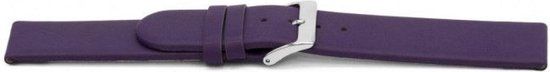 Unspecified Excellent Prisma Ltd. Horlogeband G801 leder paars 20mm