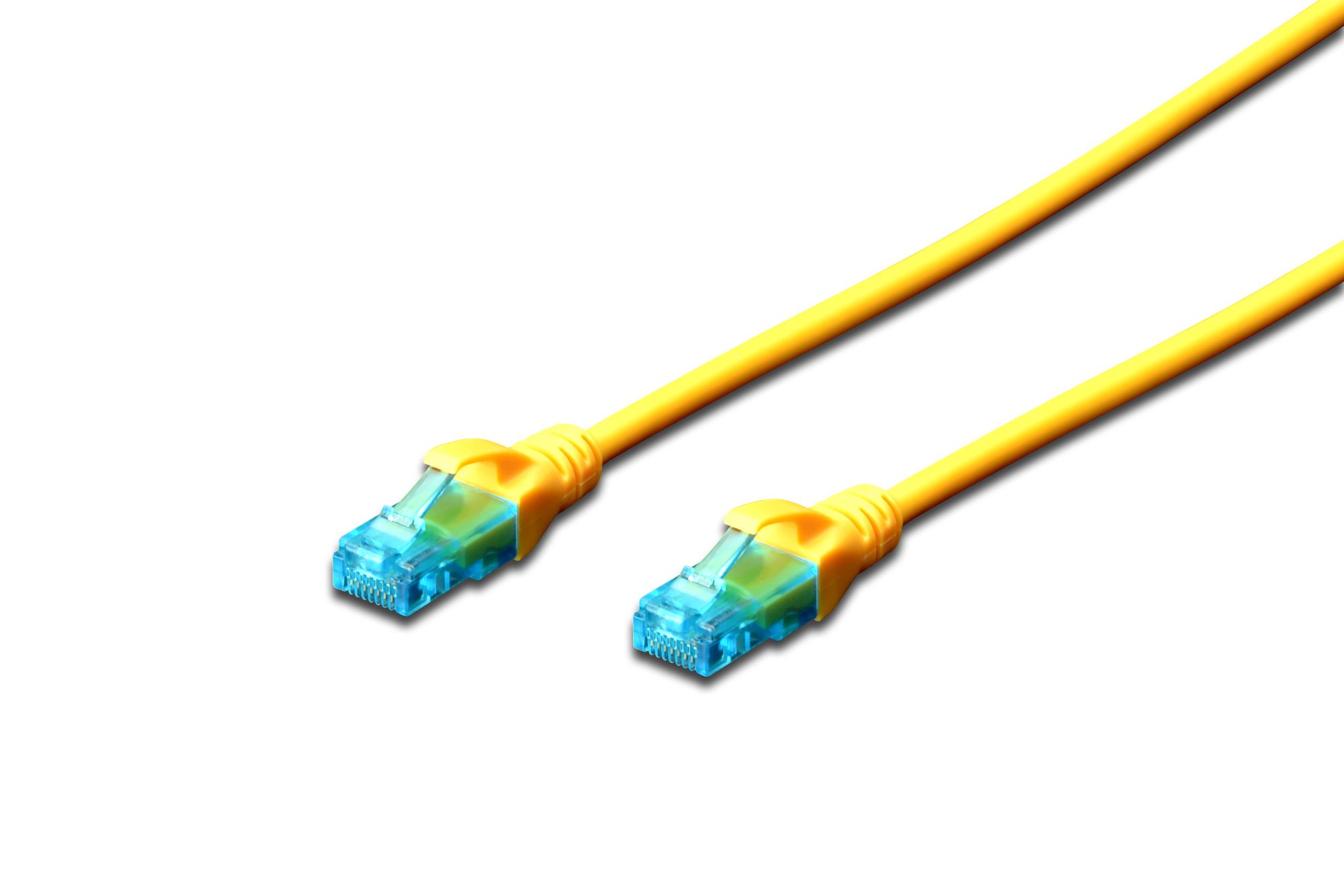 Digitus DK-1512-020/Y netwerkkabel Geel 2 m Cat5e U/UTP