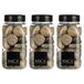 Mica Decorations pierres décoratives - 3x - grand - 650ml - beige mix - pierres de loisirs créatifs - pierres décoratives