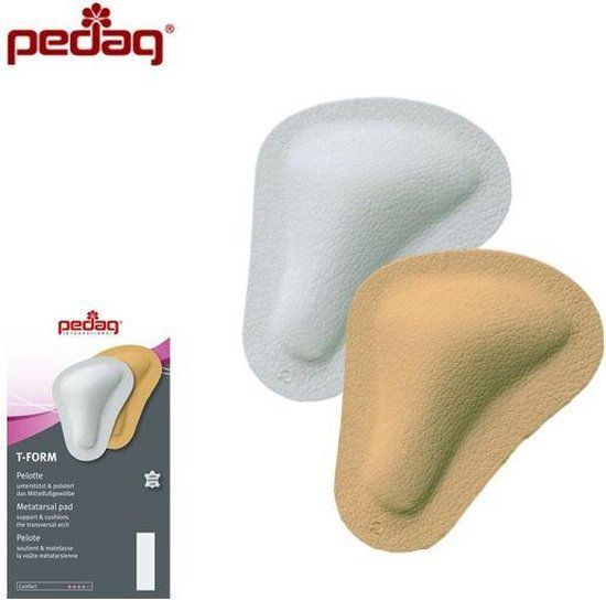 Pedag T-Form - Inlegzolen - Schoenmaat 41-44 - Leer - 2 stuks