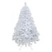 SHATCHI Alaskan Pine Zwart/Groen/Wit Kerst Bushy Kijken Kunstboom Met Metalen Stand Xmas Home decor, PVC, 4Ft/120CM