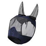 Imperial Riding - Fly Shield IRH - Vliegenmasker met Oren - Navy - Maat Full