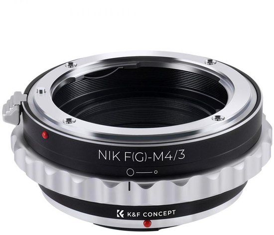 K&F Nikon G/F/AI/AIS/D Adapterring kompatibel mit M4/3