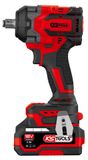 KS Tools 515.4710F Mini slagmoersleutel 1/2" op accu - borstelloze accu-slagmoersleutel - vermogen 18 V - 850 Nm - 1,5 kg zonder batterij