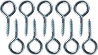 Deltafix Schroefogen - 24x - verzinkt metaal - 20 x 10 mm