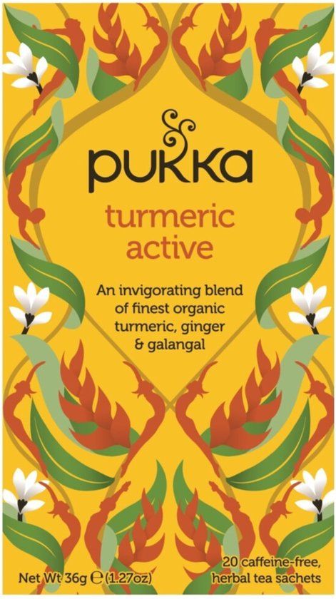 Pukka Tumeric Active Thee - 20 zakjes