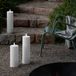 Uyuni Lighting Bougie LED d'extérieur PILLAR Maxi, H 40 cm, IPX5