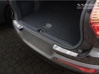 RVS Avisa RVS Achterbumperprotector passend voor Volvo XC40 2018- 'Ribs' (2-delig) - Zilver