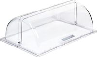 APS Roltop GN 1/1 – Transparante Kap – Breukbestendig en Stapelbaar – Kunststof – Wit