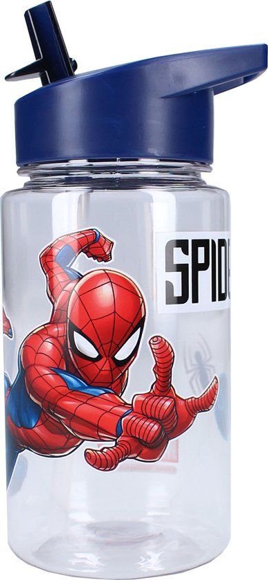 Vadobag Spider-Man Drinkfles - Drink Up - 450 ml - Schoolbeker