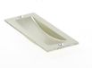 P&E Schuifdeurkom eloxeerd 100x38 mm Champagne Aluminium