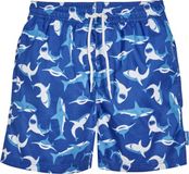 Playshoes Zwemshort Haaien UV-werend Blauw Kinderen Maat 134/140