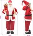 vidaXL Kerstmanfiguur - Rood - 180 cm - Polyester