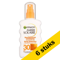 Garnier Aanbieding: 6x Garnier Ambre Solaire zonnespray factor 30 (200 ml)