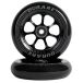 Roues Durare Spoked Pack de 2 (110mm - Noir)