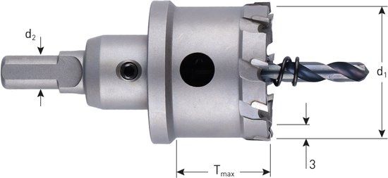 Rotec HM gatfrees 'Easy', Tmax:26, ø21