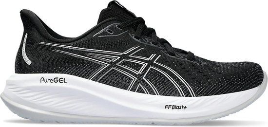 ASICS Gel-Cumulus 26 Hardloopschoenen Dames - Maat 39.5 - Zwart/Grijs/Wit