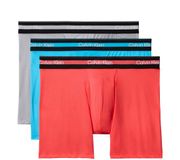 Calvin Klein Boxer Brief 3Pk - Grijs - Gestreept - S