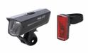 XLC Proxima Plus CL-S24+ Fietsverlichtingsset - LED - USB oplaadbaar