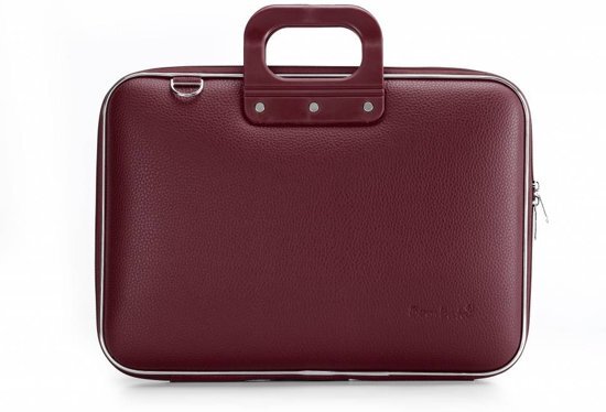 Bombata CLASSIC 15 inch Laptoptas â€“ 15 6 / Donker rood