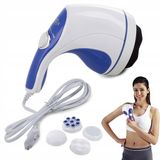 Verk Relax & Tone Massage Gun - Wit/blauw