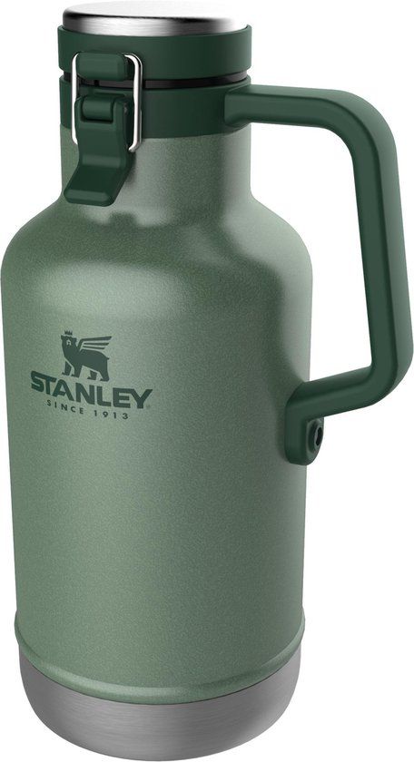 Stanley The Easy-Pour Growler Thermosfles - 1.9L - Hammertone Green